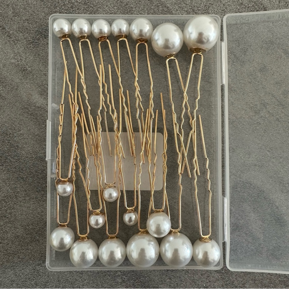 NWT Anthropologie BHLDN Vanesse Hair Pin Set, 13 of 18